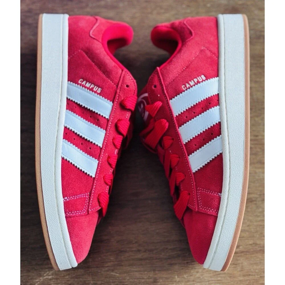 Men’s Size 11.5 adidas Campus 00s Better Scarlet Cloud White H03474 NIB